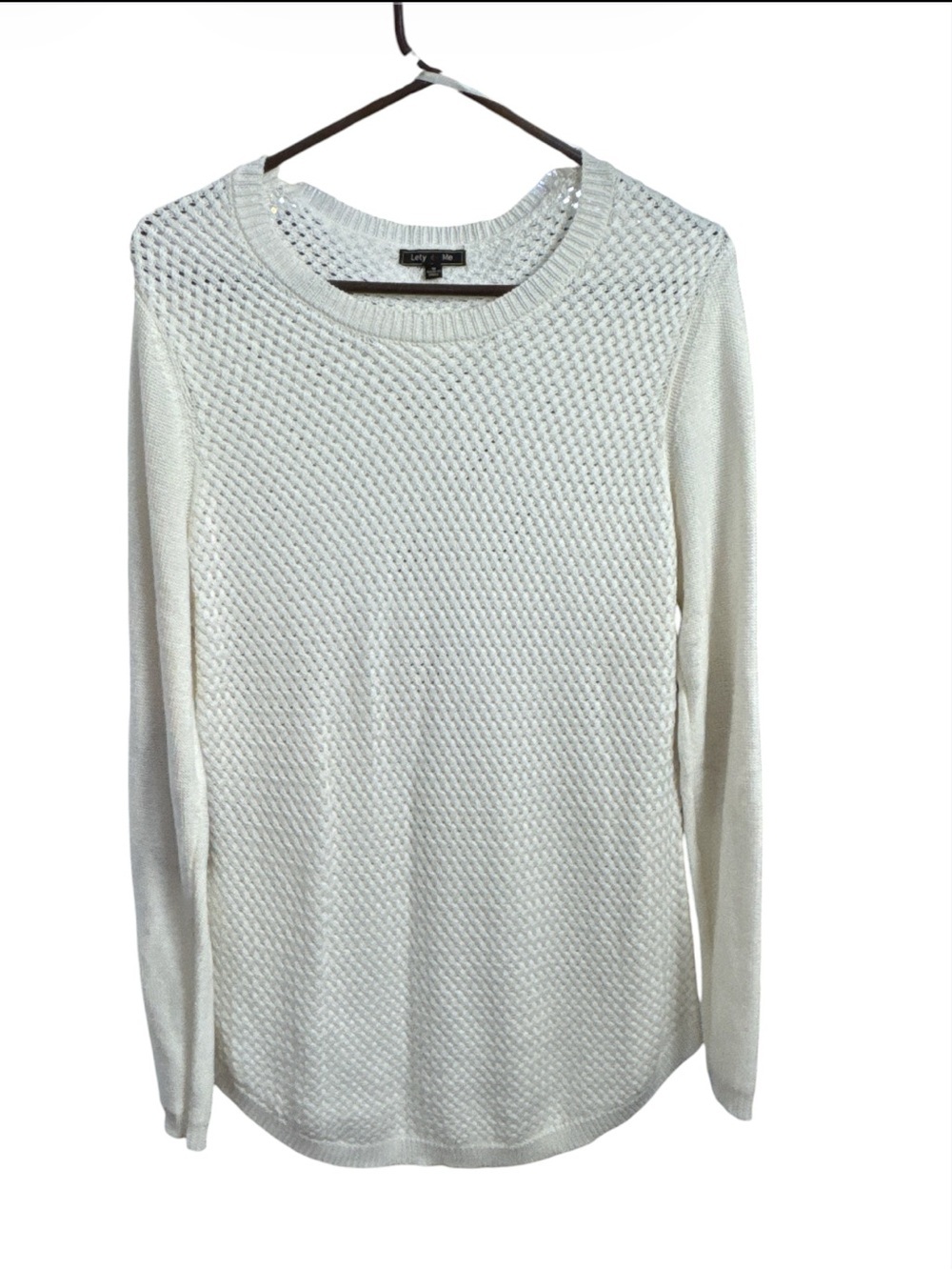Lety & Me Size Medium, Medium Knit Sweater